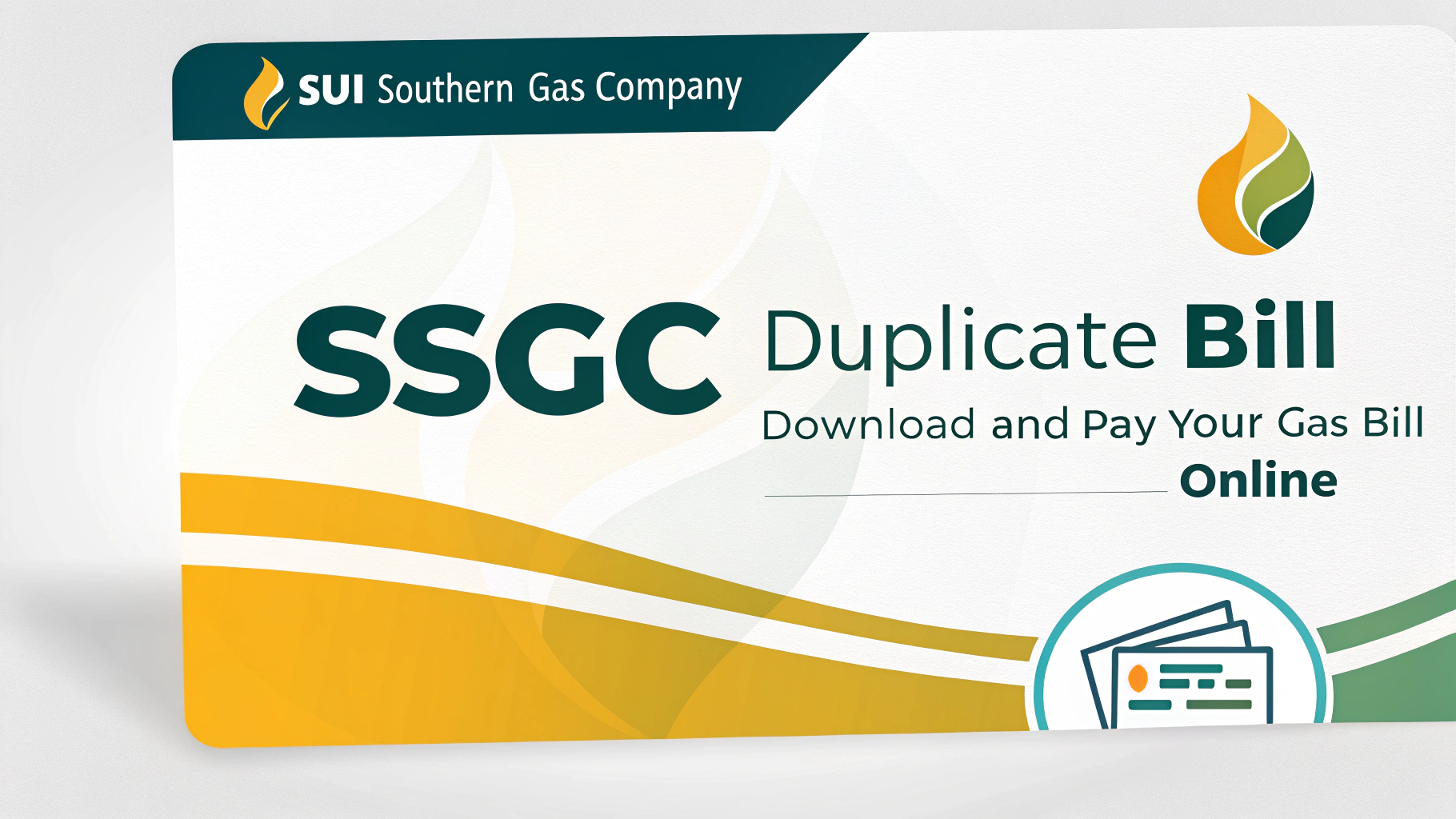 SSGC Duplicate Bill Check