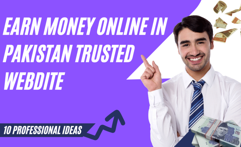 earn money online in Pakistan