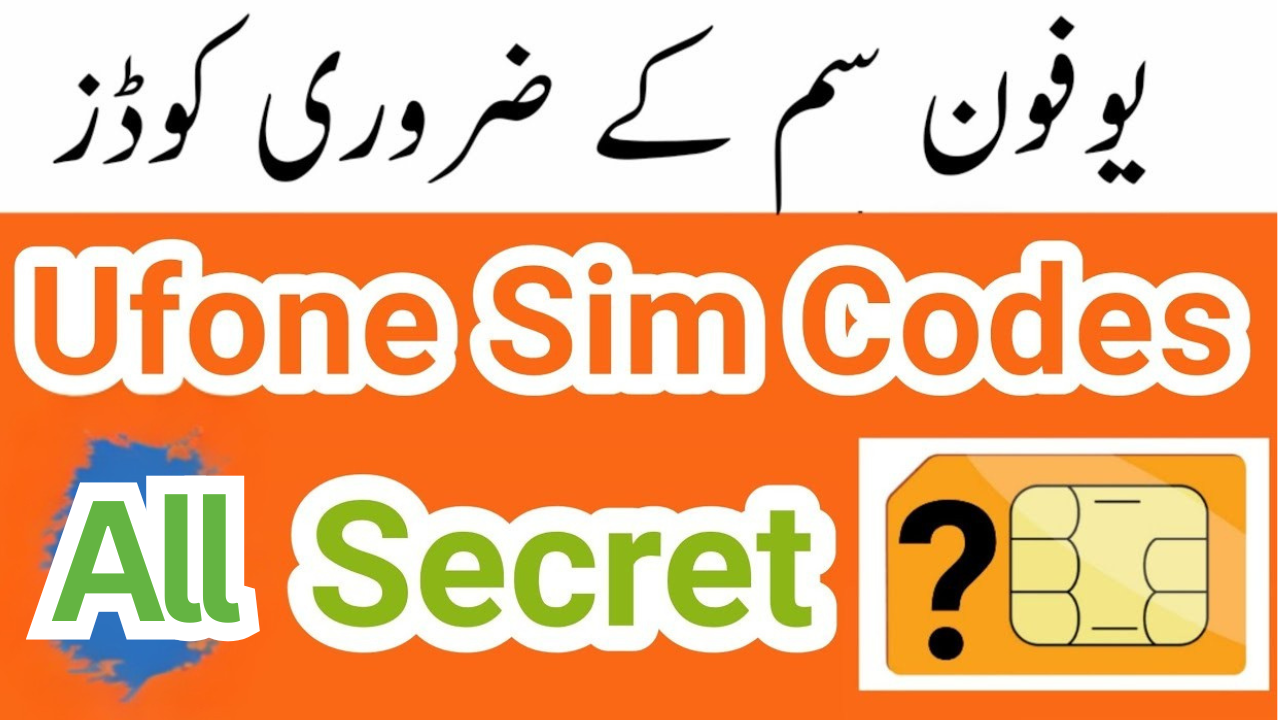 Ufone All Codes List 2026