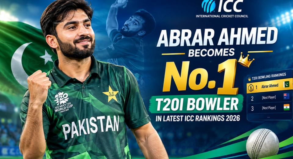 Abrar Ahmed ICC T20I Rankings