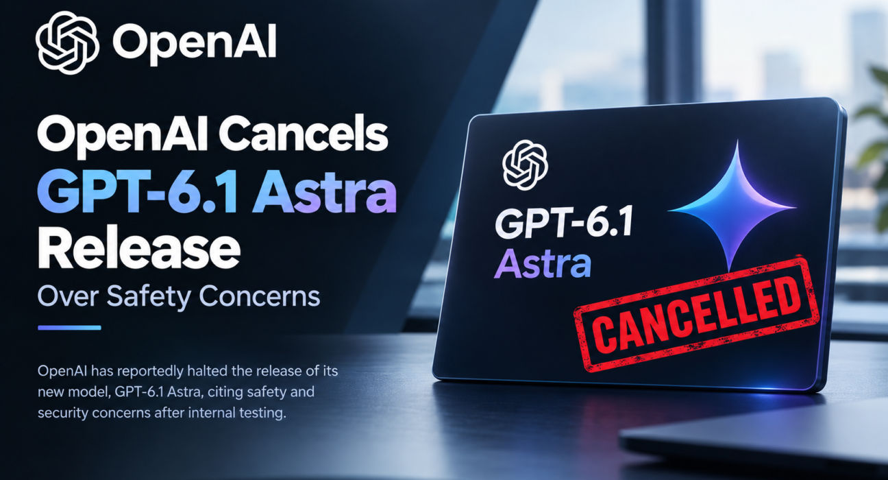 OpenAI Cancels GPT-6.1 Astra Release Over Safety Concerns