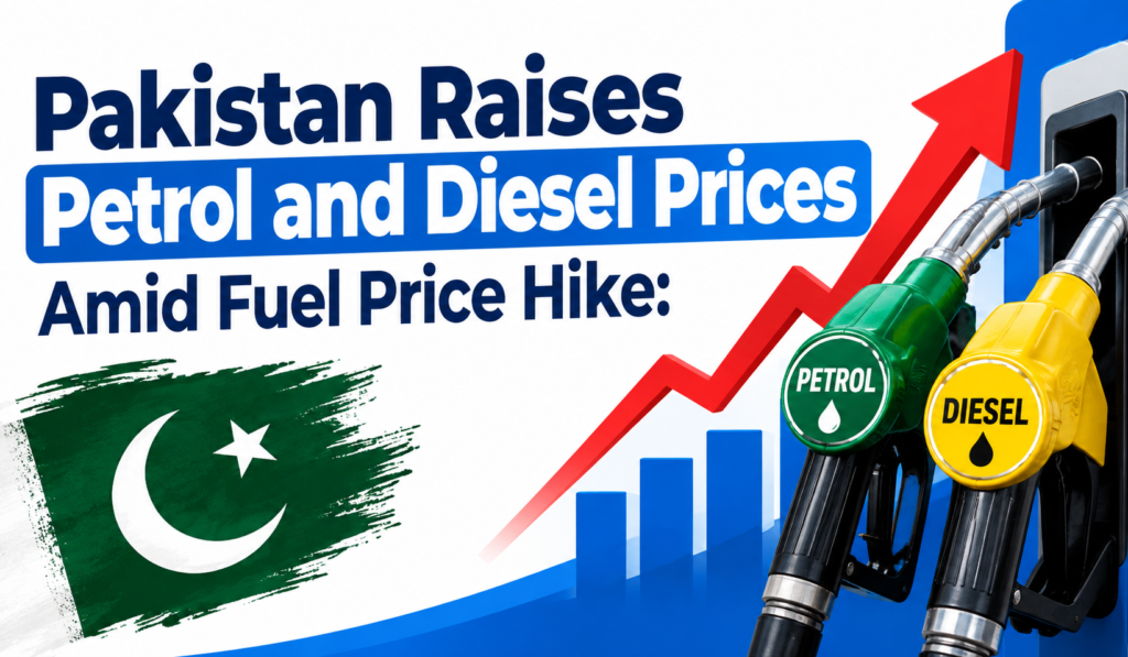 Pakistan Raises Petrol and Diesel Prices