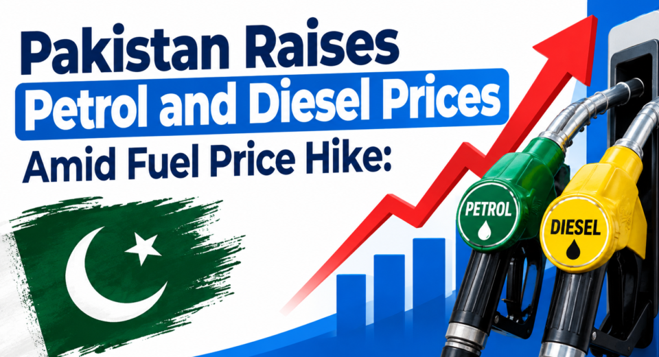 Pakistan Raises Petrol and Diesel Prices