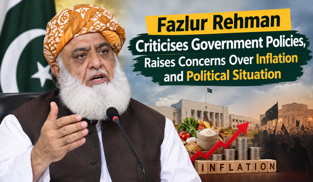 Fazlur Rehman Criticises