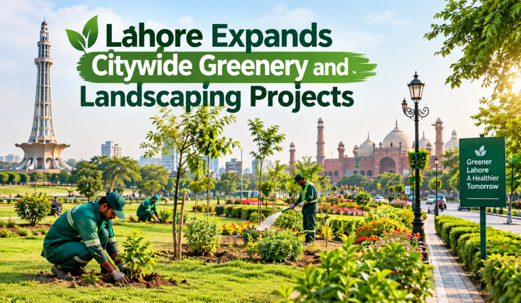 Lahore Expands Citywide Greenery