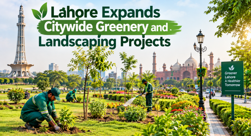 Lahore Expands Citywide Greenery
