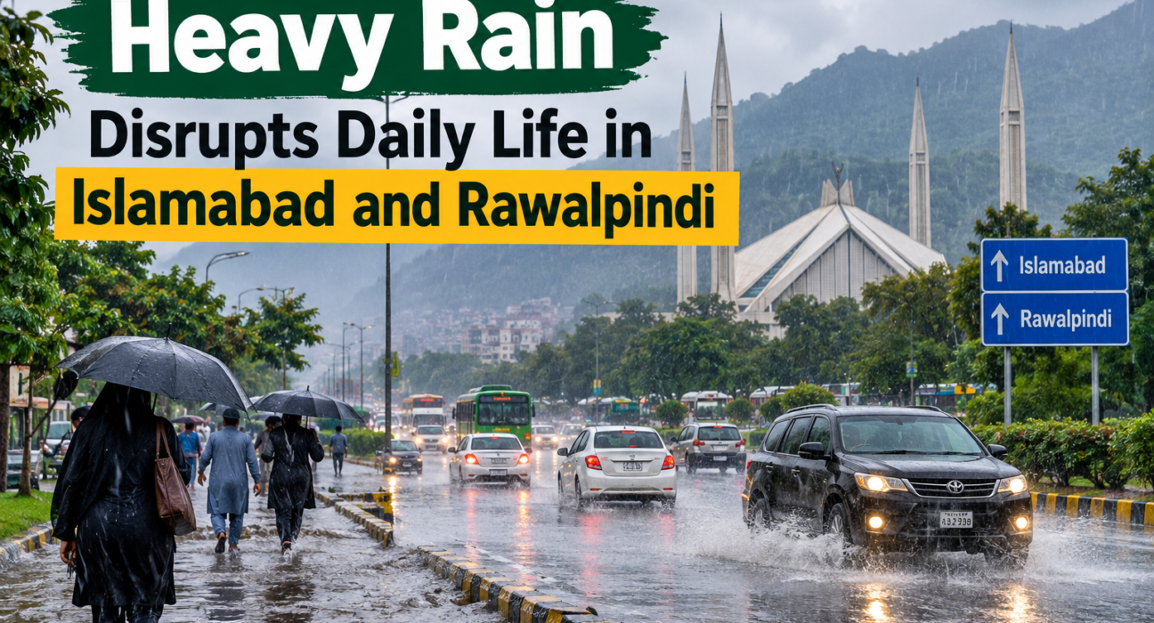 Heavy Rain Disrupts Daily Life