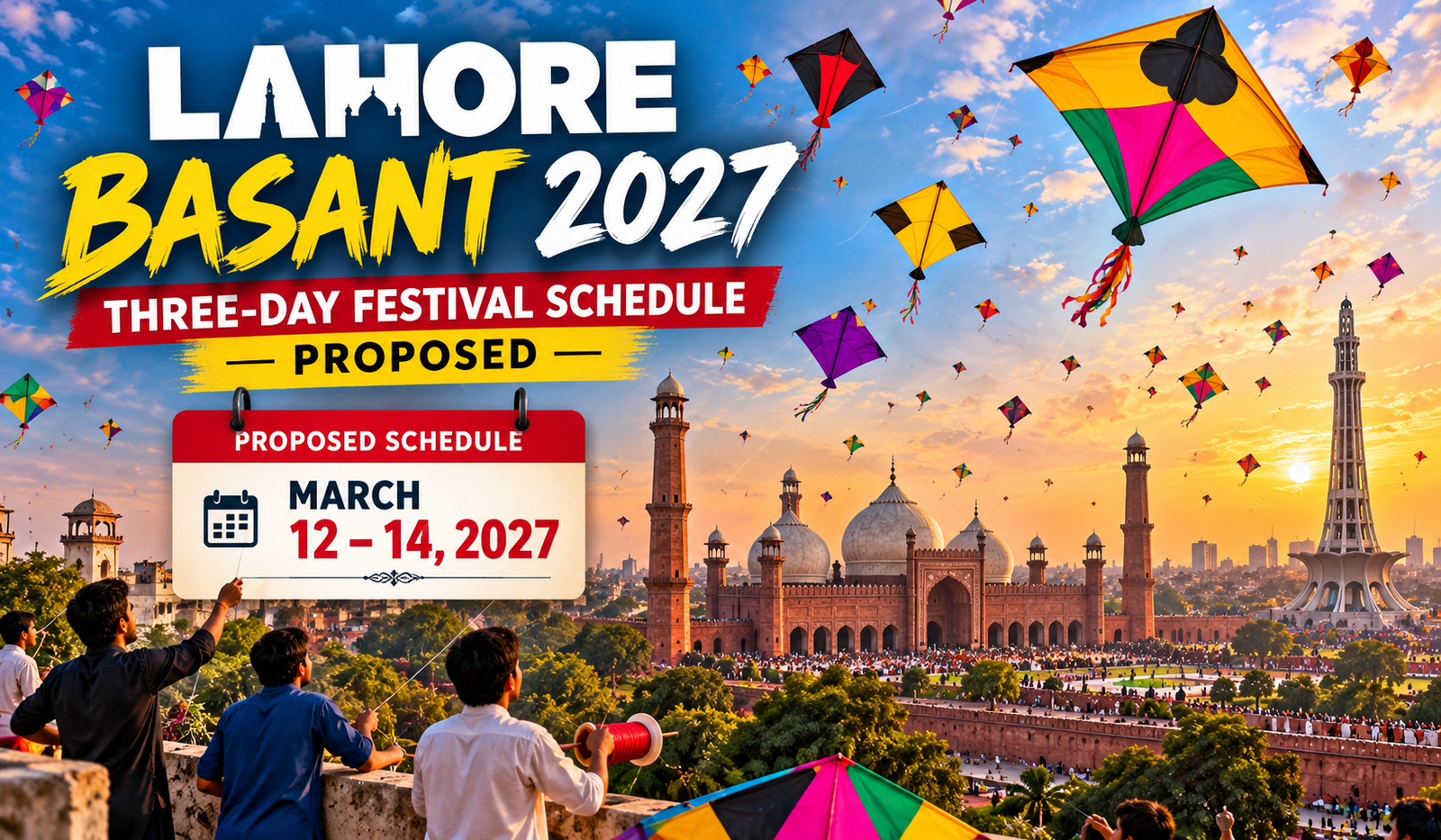 Basant 2027 in Lahore:
