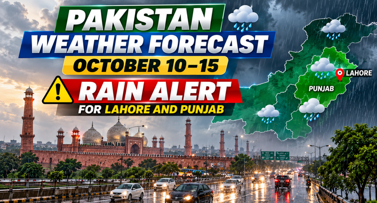 Pakistan weather forecast October