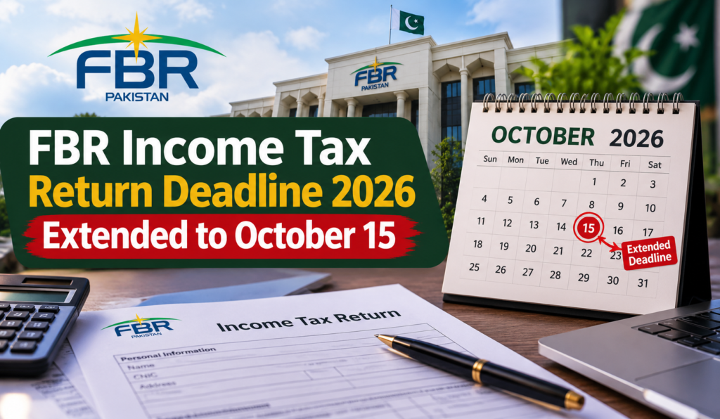 FBR income tax return deadline 2026