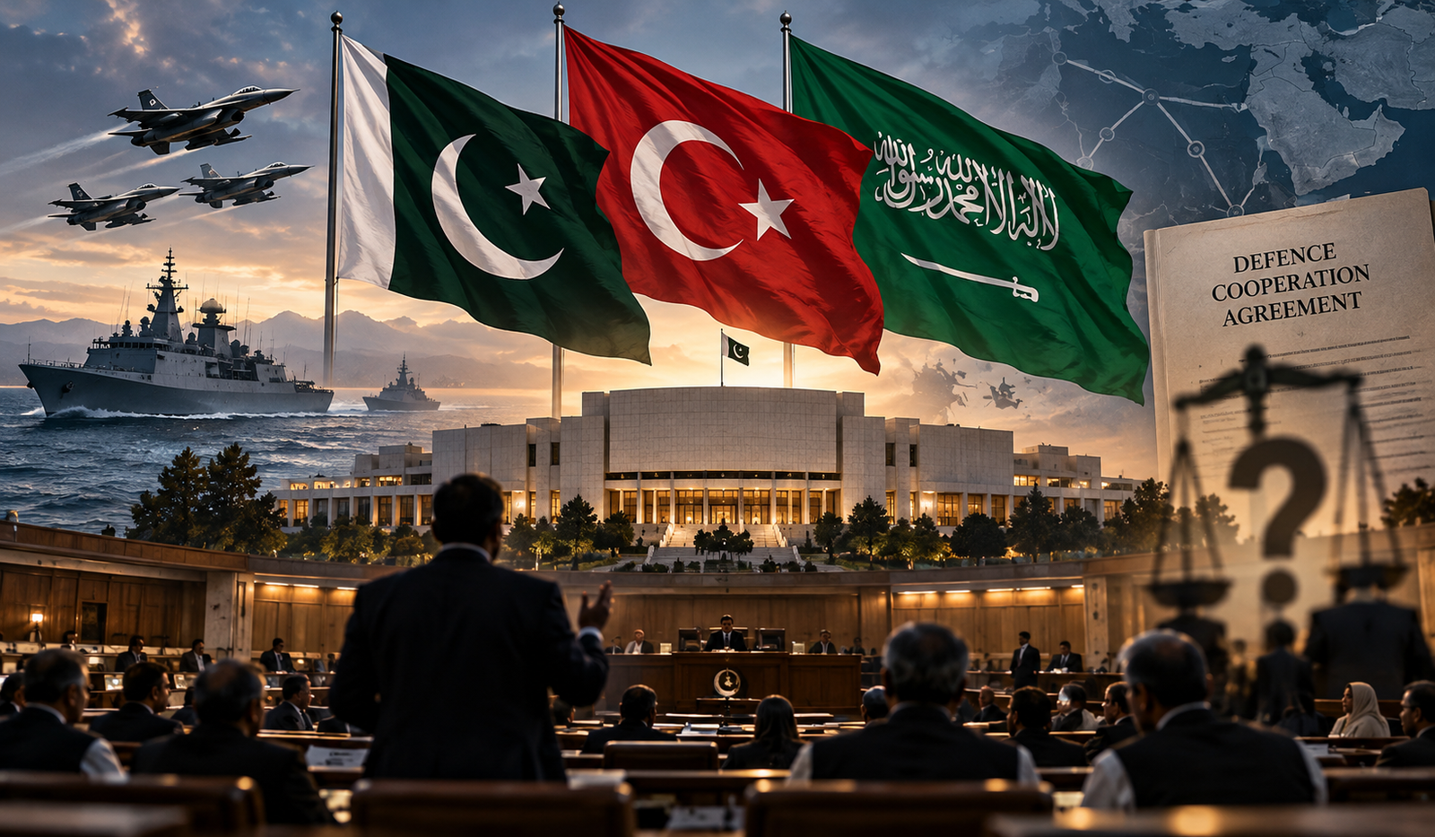 Pakistan Turkey Saudi Defence Pact