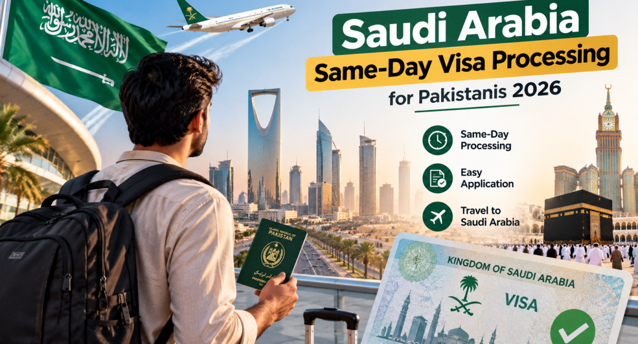 Saudi Arabia Same-Day Visa