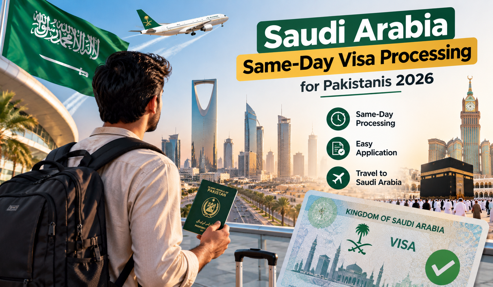 Saudi Arabia Same-Day Visa
