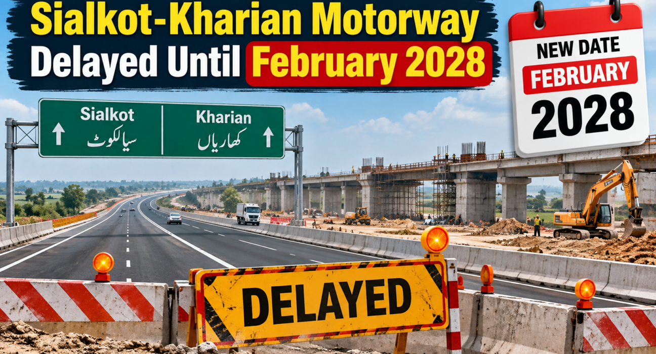Sialkot Kharian Motorway Construction