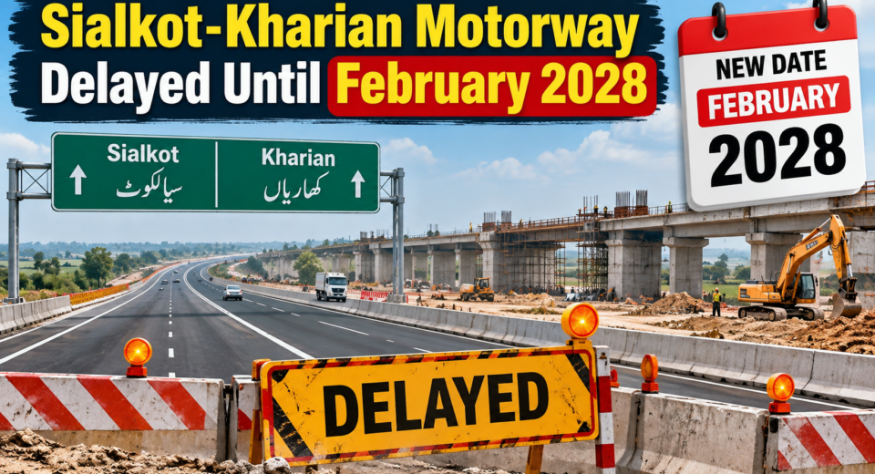 Sialkot Kharian Motorway Construction